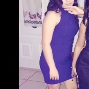 Blue dress from Charlotte rousse